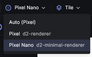 Selecting Pixel Nano